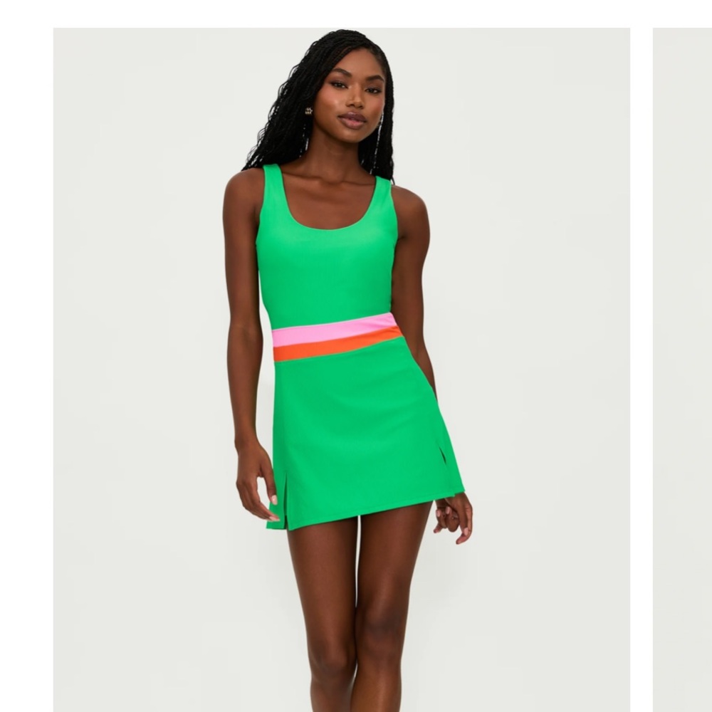 BEACH RIOT Remi Dress Island Green Size Small NWOT